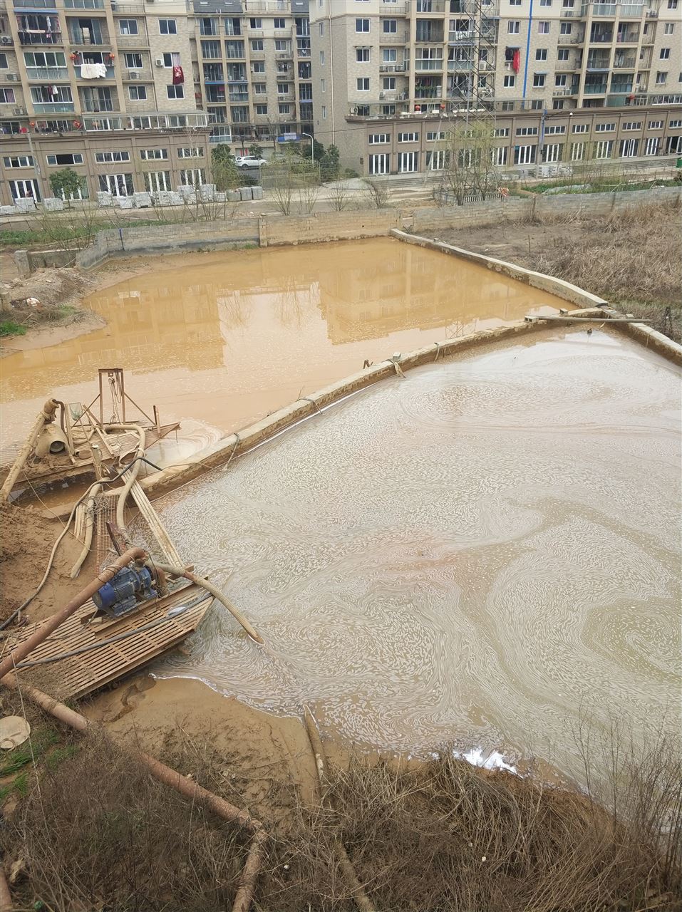 坊子沉淀池淤泥清理-厂区废水池淤泥清淤