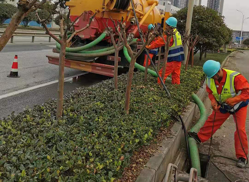 坊子市政管道清淤